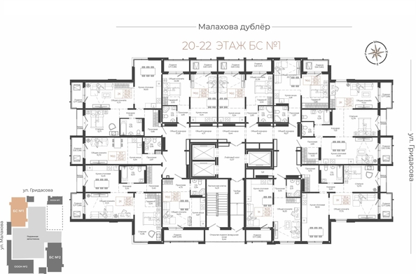 
  Продается 2-комн. квартира 65.06 м², в ЖК Легенда-155. Фото 1.