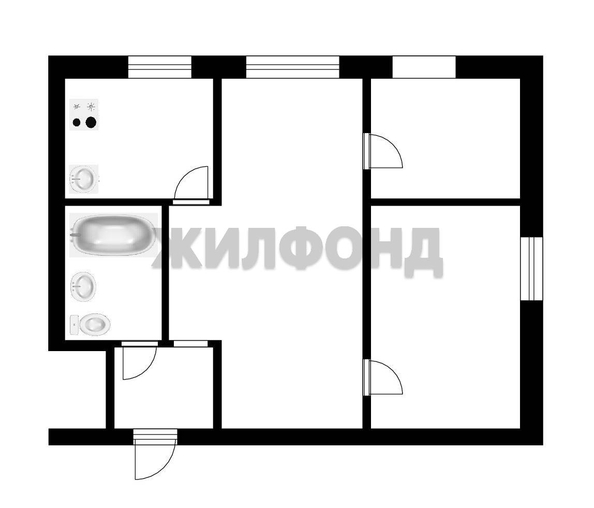 
  Продается 2-комн. квартира 42.2 м². Фото 12.