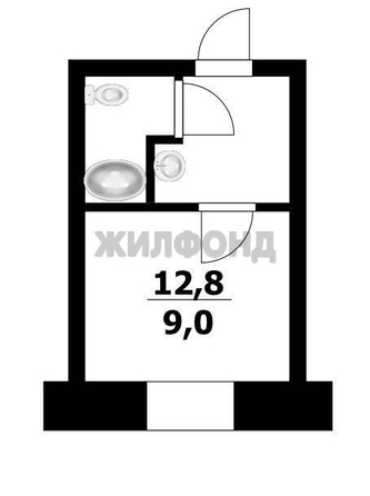 
  Продается 1-комн. квартира 12.8 м². Фото 13.