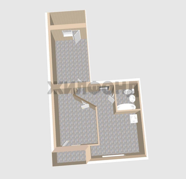 
  Продается 2-комн. квартира 59 м². Фото 10.