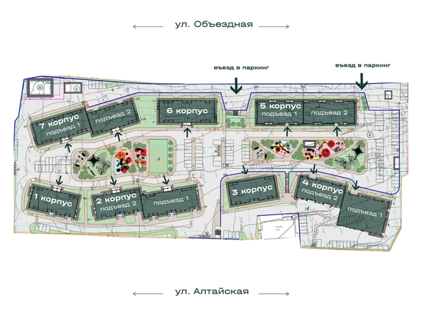 
  Продается 1-комн. квартира 53.7 м², в ЖК Первогорье, корпус 5. Фото 3.