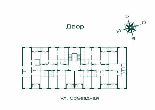 
  Продается 3-комн. квартира 86.3 м², в ЖК Первогорье, корпус 6. Фото 1.