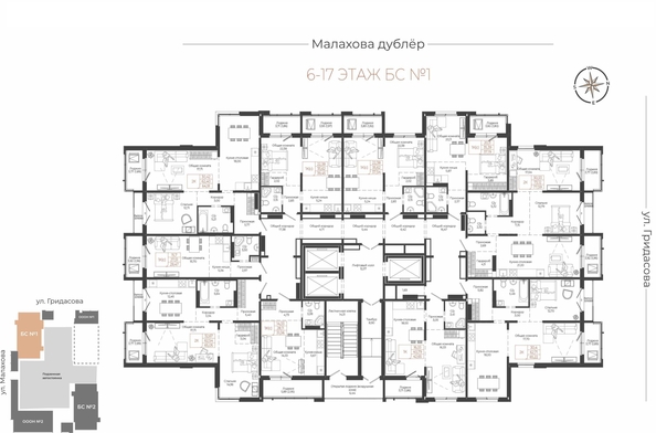 
  Продается 1-комн. квартира 42.65 м², в ЖК Легенда-155. Фото 1.