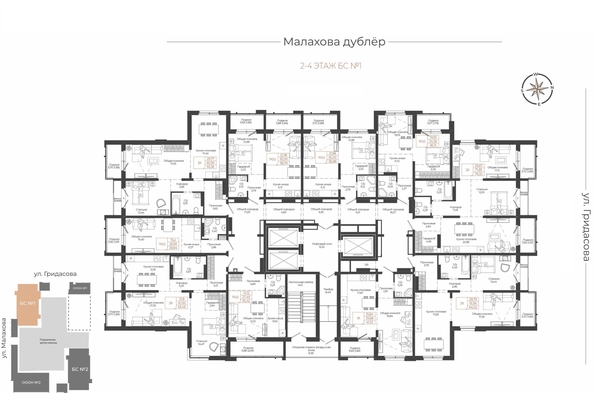 
  Продается студия 38.79 м², в ЖК Легенда-155. Фото 1.