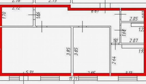 
  Продается 2-комн. квартира 60 м². Фото 13.