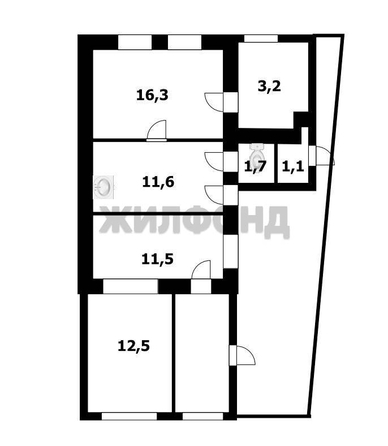 
  Продается дом 60 м². Фото 6.