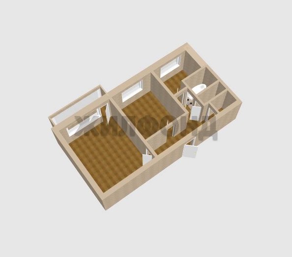 
  Продается 2-комн. квартира 44.3 м². Фото 13.