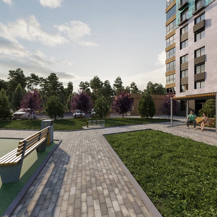 
  Продается 1-комн. квартира, 40.96 м², ЖК Ёлки, дом 2
. Фото 41.