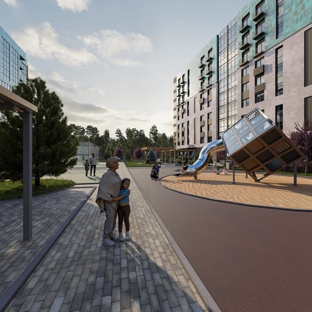 
  Продается 2-комн. квартира, 52.76 м², ЖК Ёлки, дом 2
. Фото 50.
