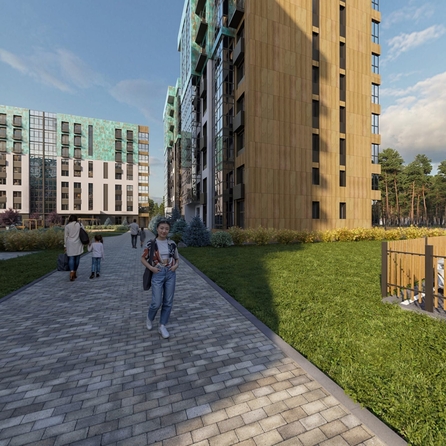 
  Продается 3-комн. квартира 83.33 м², в ЖК Ёлки, дом 3. Фото 54.