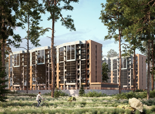 
  Продается 1-комн. квартира 40.96 м², в ЖК Ёлки, дом 3. Фото 5.