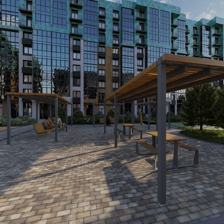 
  Продается 1-комн. квартира 40.96 м², в ЖК Ёлки, дом 3. Фото 53.