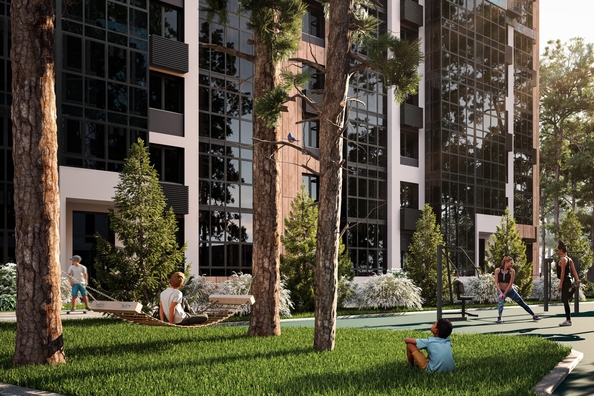 
  Продается 1-комн. квартира 45.15 м², в ЖК Ёлки, дом 3. Фото 5.