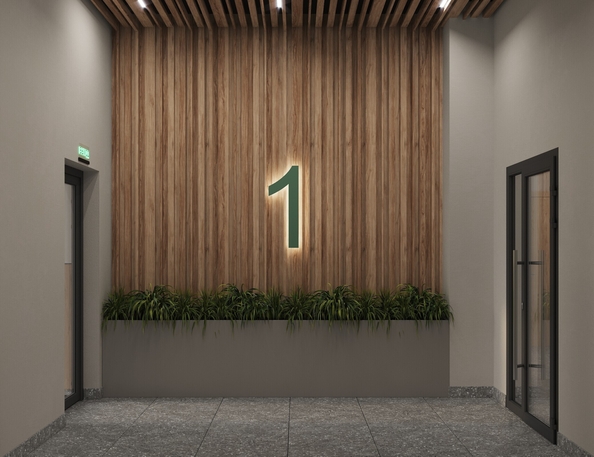 
  Продается 1-комн. квартира 45.15 м², в ЖК Ёлки, дом 3. Фото 24.