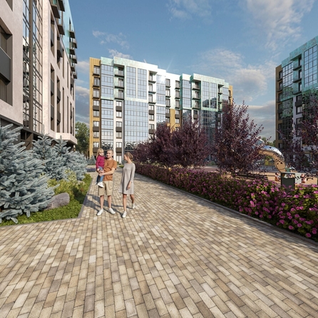 
  Продается 1-комн. квартира 45.15 м², в ЖК Ёлки, дом 3. Фото 47.