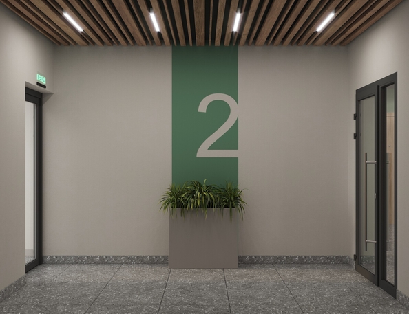 
  Продается 2-комн. квартира 52.97 м², в ЖК Ёлки, дом 3. Фото 37.