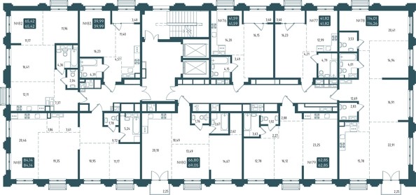 
   Продам 2-комнатную, 69.05 м², Бродский, 1-я очередь

. Фото 3.