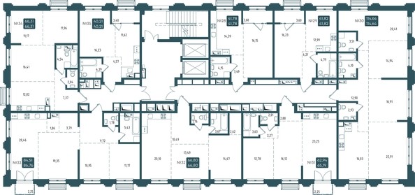 
   Продам 4-комнатную, 114.64 м², Бродский, 1-я очередь

. Фото 2.