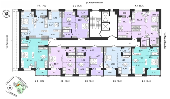 
   Продам 2-комнатную, 40.18 м², Источник, дом 1

. Фото 3.