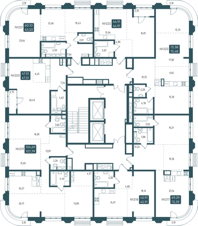 
   Продам 4-комнатную, 107.79 м², Бродский, 1-я очередь

. Фото 1.