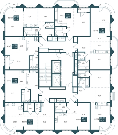 
   Продам 2-комнатную, 63.41 м², Бродский, 1-я очередь

. Фото 1.