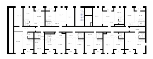 
  Продается 2-комн. квартира, 70.83 м², ЖК Юго-Западный, дом 17
. Фото 3.