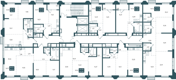 
   Продам 2-комнатную, 66.8 м², Бродский, 1-я очередь

. Фото 1.