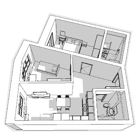 
   Продам 2-комнатную, 64.8 м², Центральная ул (Стрижи кв-л), 15

. Фото 11.