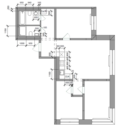 
   Продам 4-комнатную, 85.2 м², Култукская ул, 16

. Фото 1.