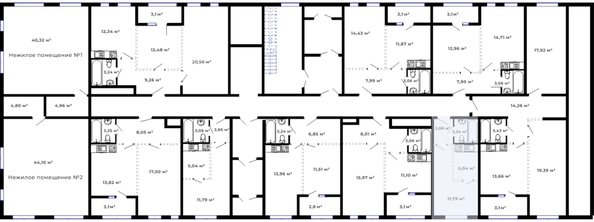 
  Продается 1-комн. квартира, 41.24 м², ЖК Юго-Западный, дом 17
. Фото 2.