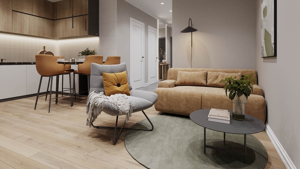 
  Продается 3-комн. квартира, 72.5 м², ЖК Стрижи Сити, блок-секции 8,9
. Фото 5.