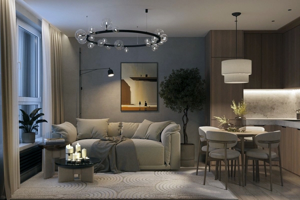 
  Продается 2-комн. квартира, 45.52 м², ЖК Стрижи Сити, блок-секции 6,7
. Фото 5.
