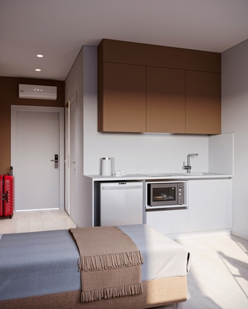 
   Продам 2-комнатный апартамент, 35.51 м², Смартаменты, дом 1 и 2

. Фото 11.