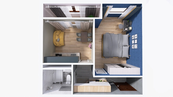 
  Продается 1-комн. квартира, 37.83 м², ЖК Юго-Западный, дом 17
. Фото 13.