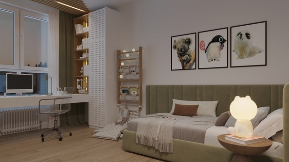 
  Продается 4-комн. квартира, 86.7 м², ЖК Стрижи Сити, блок-секции 8,9
. Фото 7.