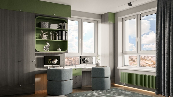 
  Продается 4-комн. квартира, 79.6 м², ЖК Квартал Стрижи, 2 очередь
. Фото 6.