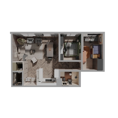 
  Продается 3-комн. квартира, 75.2 м², ЖК Стрижи Сити, блок-секции 8,9
. Фото 1.