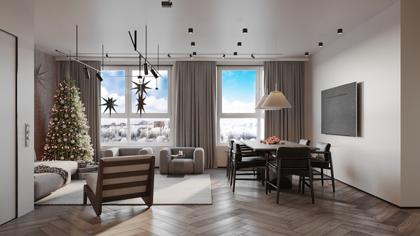 
  Продается 3-комн. квартира, 75.2 м², ЖК Стрижи Сити, блок-секции 8,9
. Фото 4.