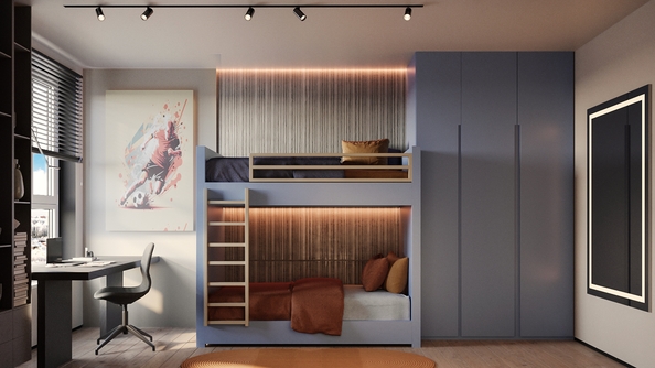 
  Продается 3-комн. квартира, 75.2 м², ЖК Стрижи Сити, блок-секции 8,9
. Фото 6.