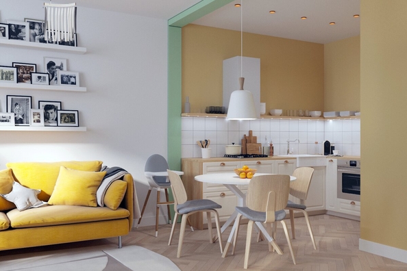 
  Продается 2-комн. квартира, 43.5 м², ЖК Квартал Стрижи, 3 очередь, дом 2
. Фото 3.
