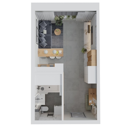 
  Продается 1-комн. квартира, 29.7 м², ЖК Квартал Стрижи, 3 очередь, дом 1
. Фото 1.