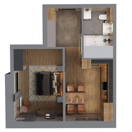 
  Продается 1-комн. квартира, 37 м², ЖК Квартал Стрижи, 3 очередь, дом 1
. Фото 1.
