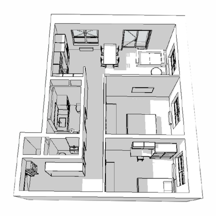 
  Продается 2-комн. квартира, 69.4 м², ЖК Квартал Стрижи, 2 очередь
. Фото 12.