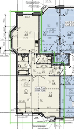 
  Продается 2-комн. квартира, 91.4 м², ЖК Бабр - клубный дом, дом 1
. Фото 6.