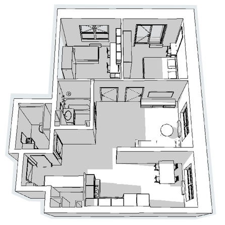 
  Продается 3-комн. квартира, 71 м², ЖК Квартал Стрижи, 2 очередь
. Фото 12.