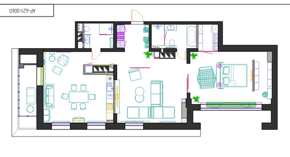 
  Продается 3-комн. квартира, 130 м², ЖК Вдохновение
. Фото 41.