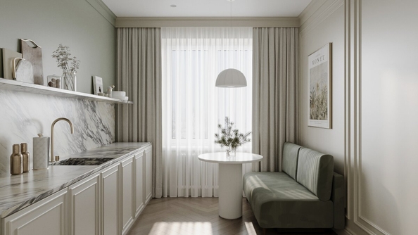 
  Продается 1-комн. квартира, 34.4 м², ЖК Квартал Стрижи, 3 очередь, дом 2
. Фото 6.