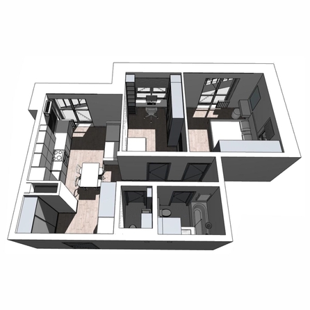 
  Продается 2-комн. квартира, 60.8 м², ЖК Квартал Стрижи, 2 очередь
. Фото 17.