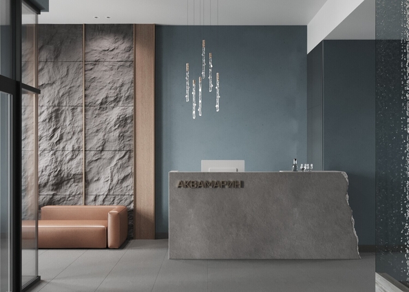 
  Продается 1-комн. квартира, 45.62 м², ЖК Аквамарин, дом 1
. Фото 9.