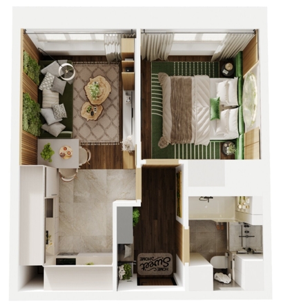 
  Продается 2-комн. квартира, 37.9 м², ЖК Квартал Стрижи, 3 очередь, дом 1
. Фото 1.